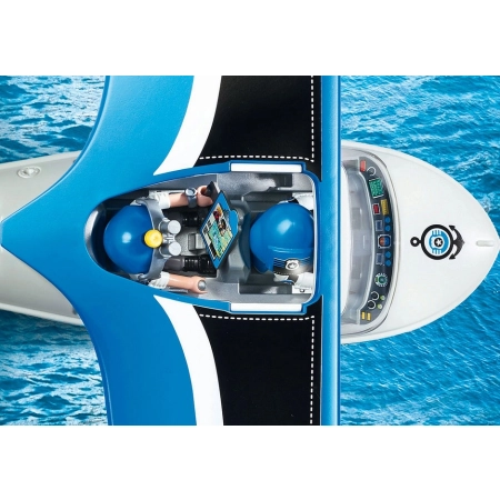 Klocki Playmobil Action Policyjny Samolot 9436